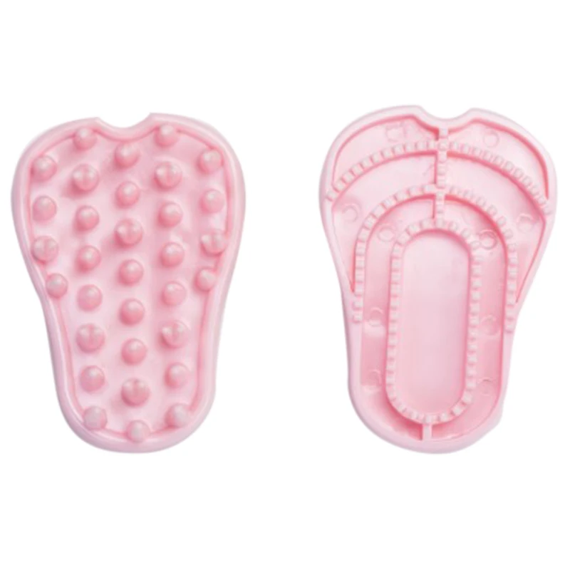 

Pet Rubber Brush New Soft Pink Cat Dog Bath Combs Dogs Cats Foldable Silicone Massage Tool Pet Grooming Cleaning Supplies