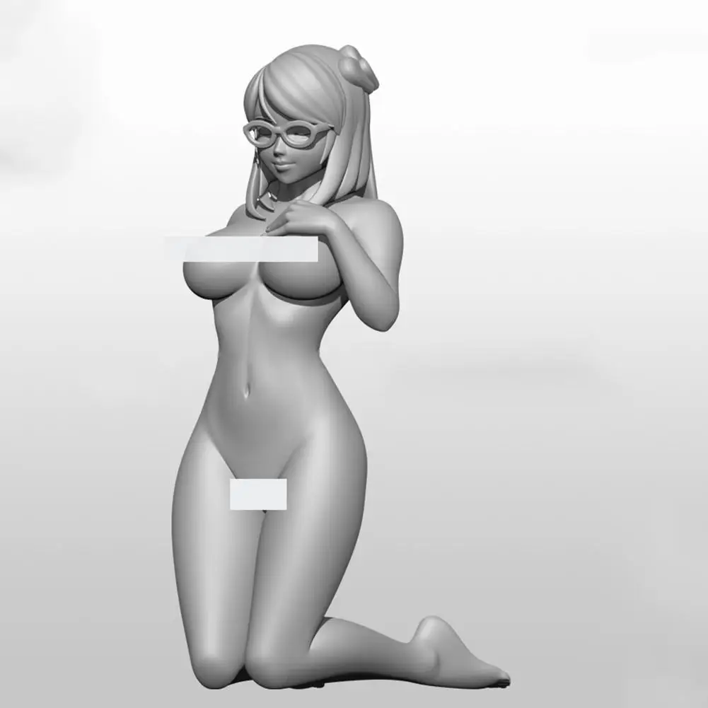 

1/35 Resin Kits Girl Resin Soldier Sleepy Girl Resin Soldier Self-assembled 50mm TD-201956