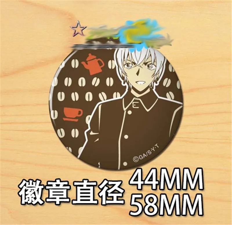 Брошь значок косплея из аниме Детектив Конан брошь коллекционные булавки рюкзак