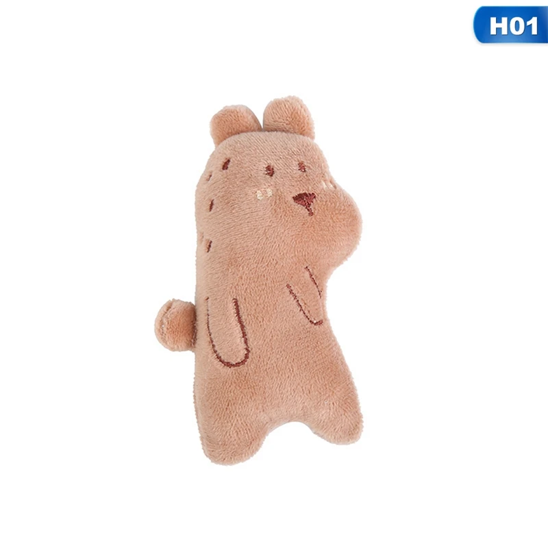 

1pcs Cute Cartoon Plush Cat Toy Crocodile Pet Toy Kangaroo Animal Cat Mint Toys
