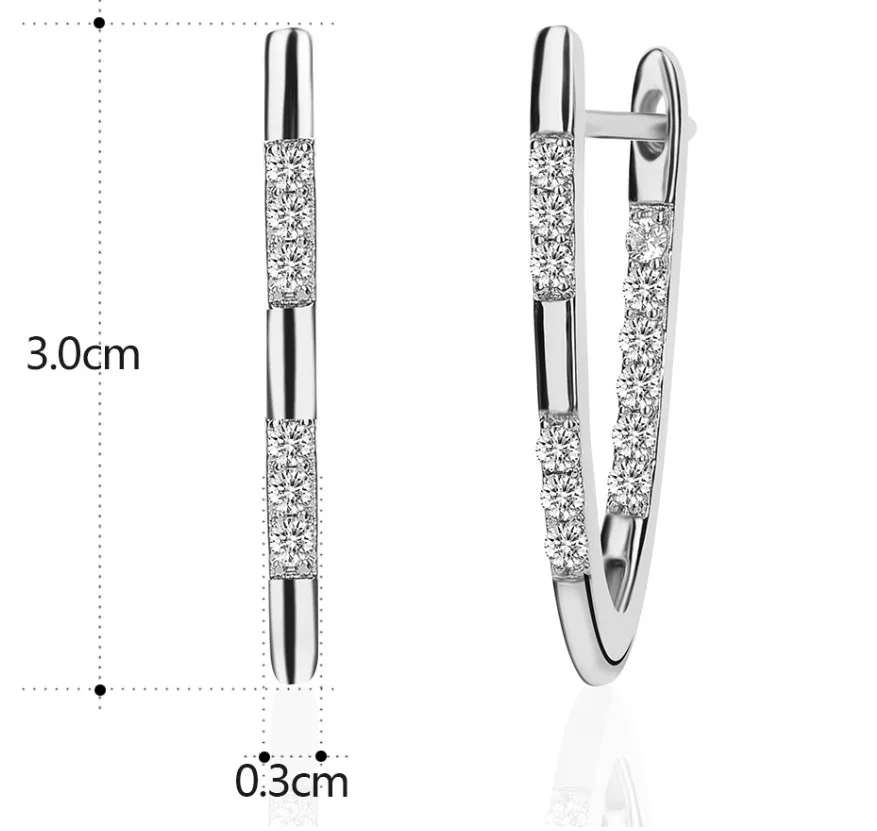 Модные женские серьги кольца V образной формы золотистые для женщин стиле хип хоп