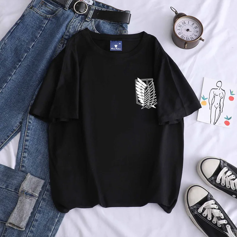 

Men and women INS versatile Korean version loose chic Japanese Harajuku assault of giant top 2021 new T - shirt