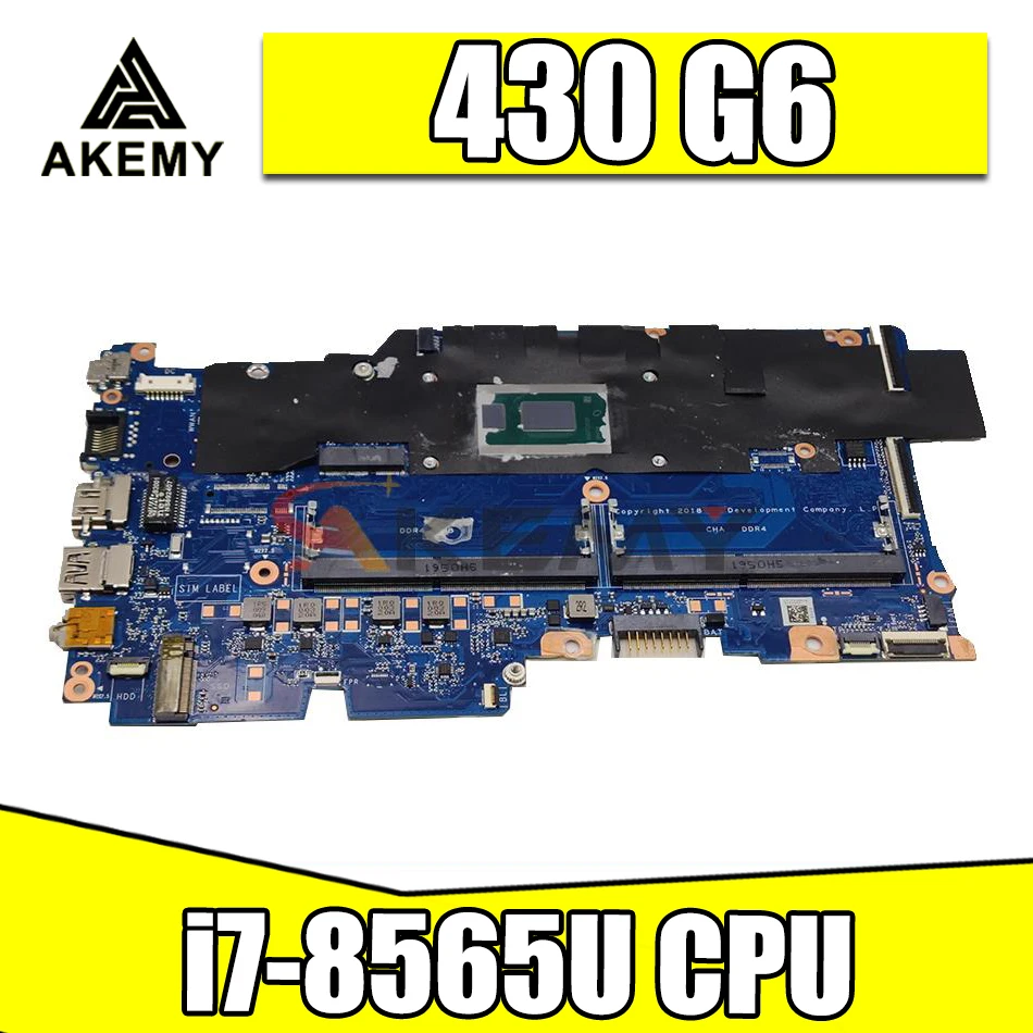 

Материнская плата для ноутбука HP ProBook 430 G6 L52203-001 DA0X8IMB8E0 i7-8565U CPU DDR4