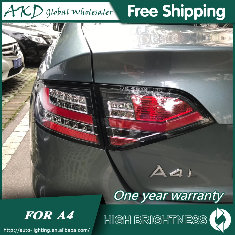Задняя фара для автомобиля Audi A4 B8 2009 2012 A4L задние фары светодиодные