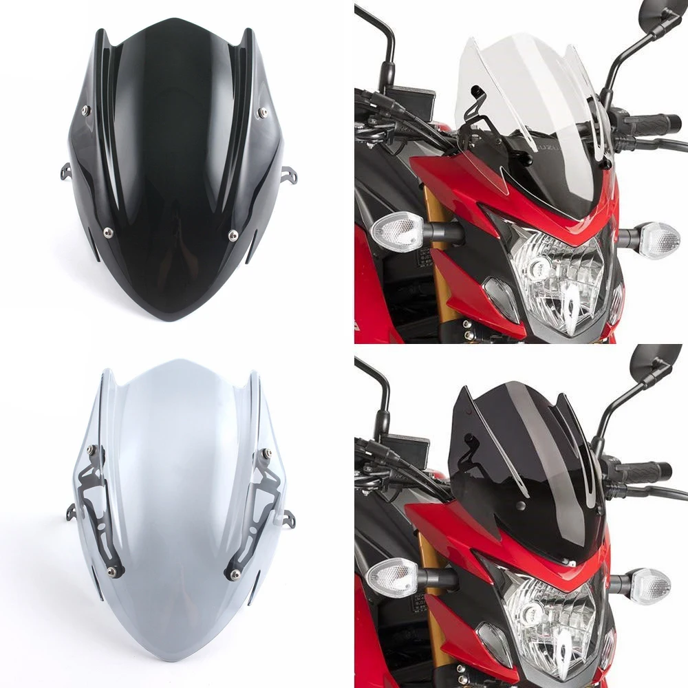 

Motorcycle Windscreen Windshield Shield Screen with Bracket For Suzuki GSXS750 GSX-S750 GSX-S GSXS 750 2017 2018 2019