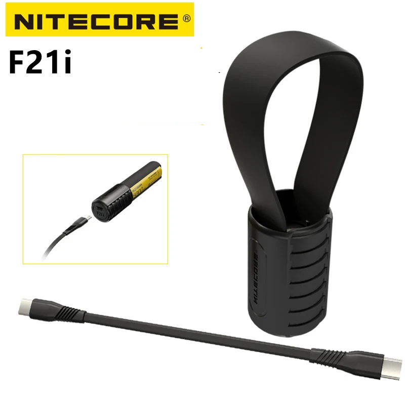 

NITECORE F21i 18W USB-C Dual Way Fast Charger +2-in-1 Power Bank&Battery Charger Gift Flashlight