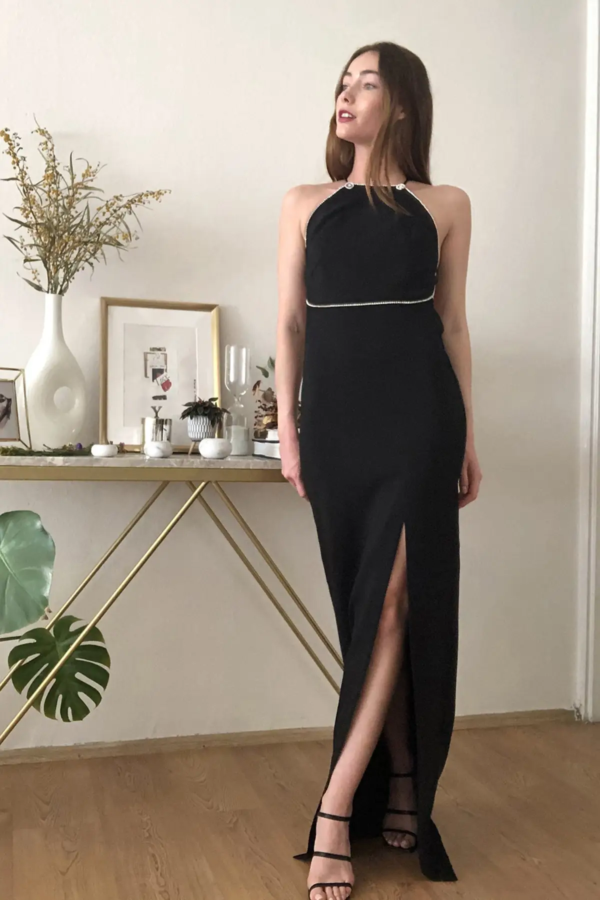 

Trendyol Waist Detail Evening & Prom Gown TPRSS20AE0139