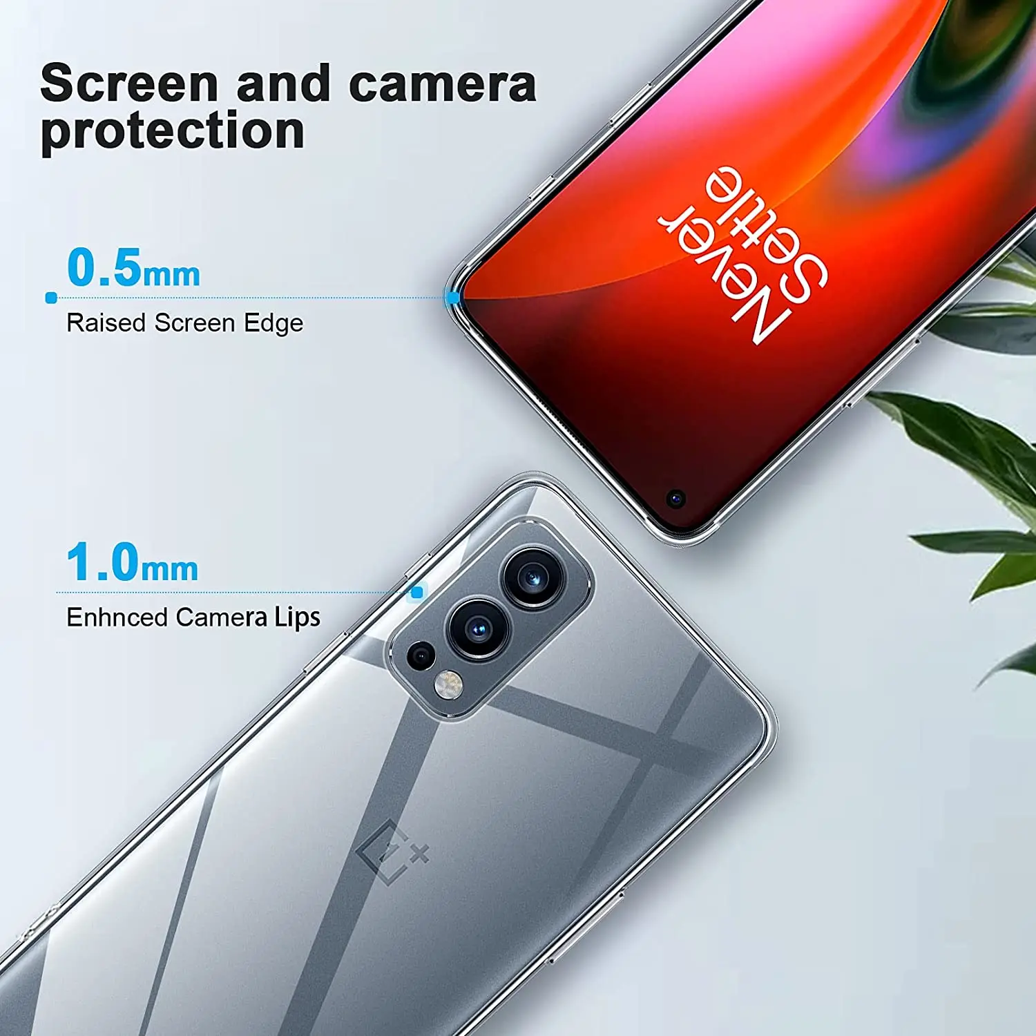 Чехол для Oneplus Nord2 5G ультратонкий прозрачный мягкий чехол из ТПУ Nord N200 N100 CE 9 9R Pro 8T 7T