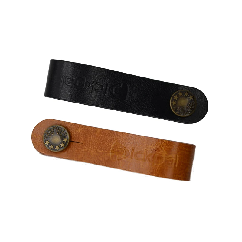 pickpal akustische gitarreelektrische gitarre leder gitarre neck mit gitarre strap klavier kopf schloss string gitarre zubehör free global shipp