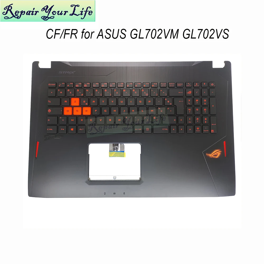 GL702 FR/CF канадская стандартная клавиатура с подставкой для рук Asus ROG Strix GL702VS GL702VM