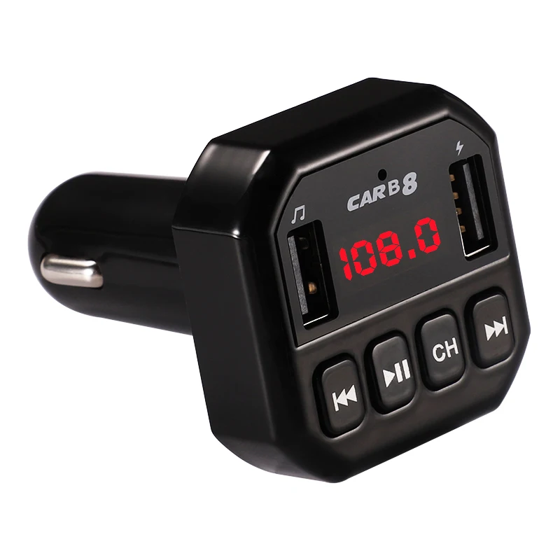 FM передатчик Bluetooth совместимый автомобильный комплект громкой связи модулятор