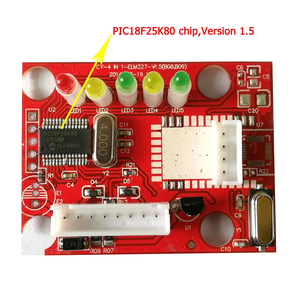 Диагностический сканер ELM327 USB V1.5 с выключателем OBD2 модифицированный для Ford Forscan