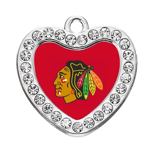 Хрустальная подвеска Черные ястребы сделай сам подходит для хоккея Шарм