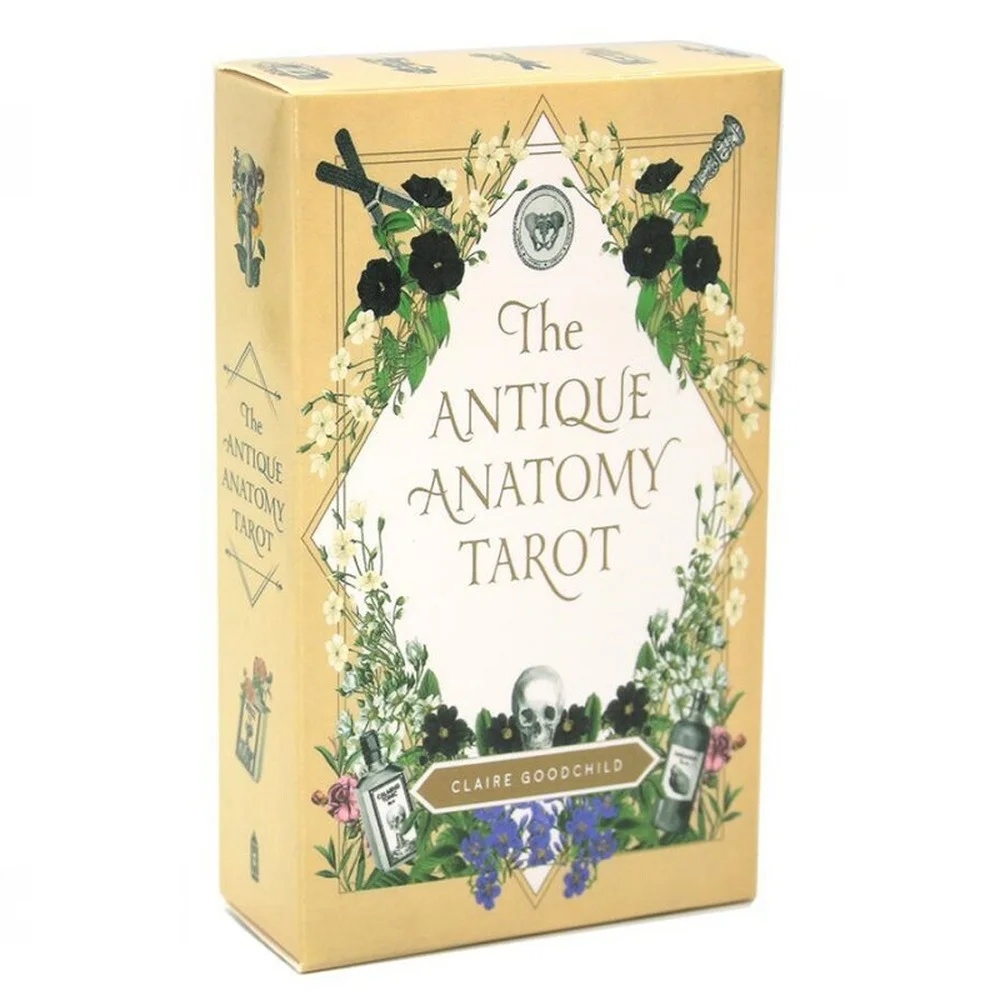 

The Antique Anatomy Tarot Board Game Toys Oracle Rider Waite Divination Prophet Prophecy Card Poker Gift Prediction Oracle