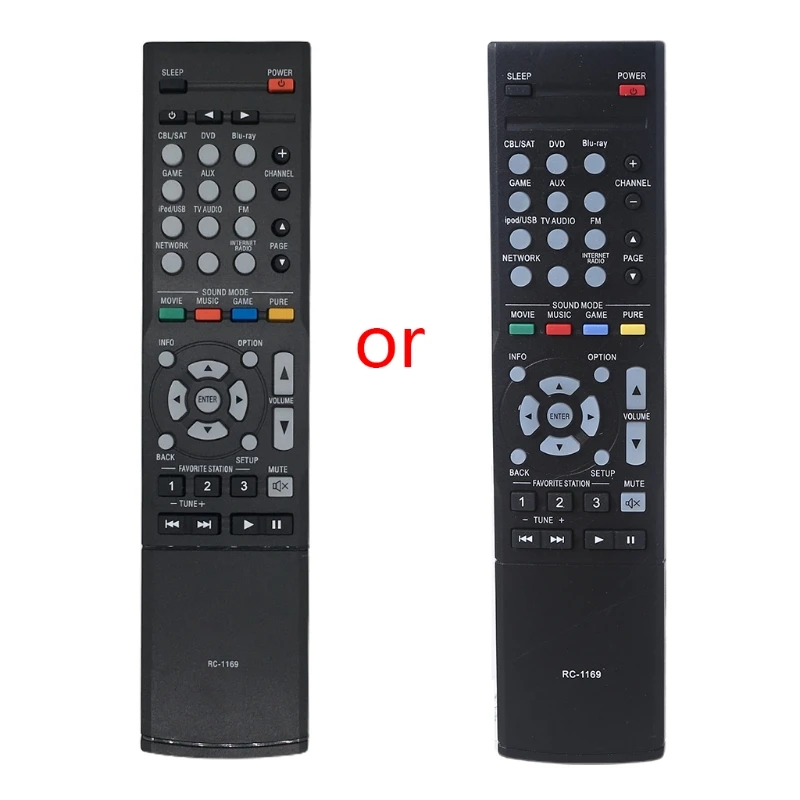 RC 1169 дистанционного Управление для denon AV ресивер 1181 1168 AVR 1513 1612 2113CI X37A|Пульты ДУ| |