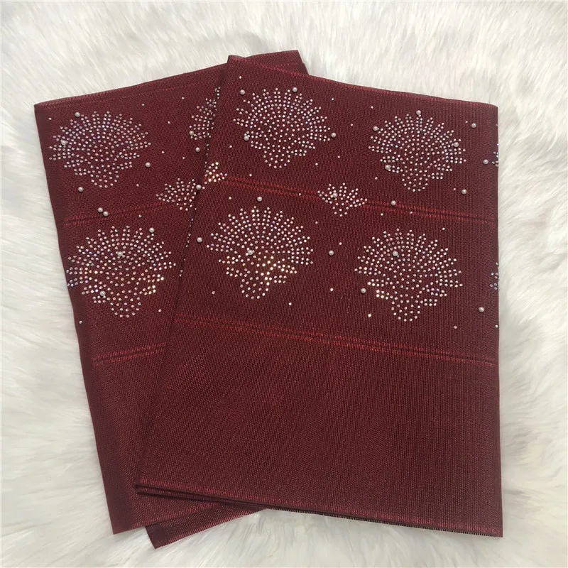 Африканский головной убор aso oke с бусинами нигерийский модный для вечерние НКИ 2