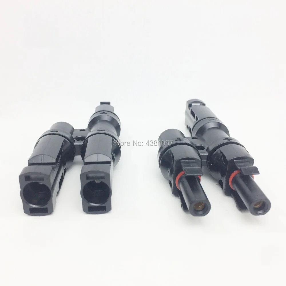 Соединители для кабеля T тип 2 штекер в 1 солнечной фотоэлектрической системы |