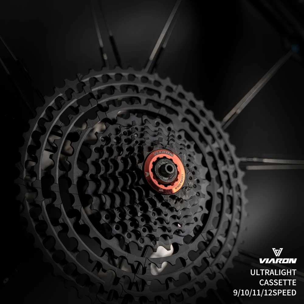 Велосипедная кассета VIARON MTB 10 11 12 скоростей Ультралегкая алюминиевый сплав