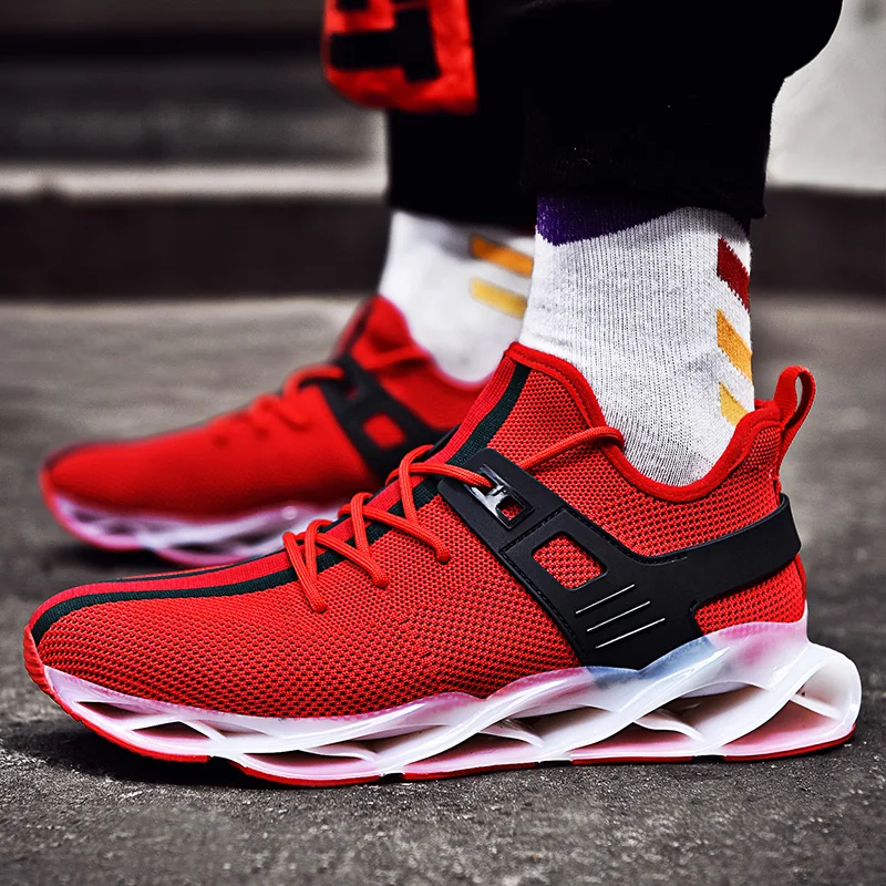 

Fashion Men Running Shoes Sneakers Men Sport Shoes Zapatillas Hombre Deportiva Men Light Air Mesh Jogging Sneakers Men Outdoor
