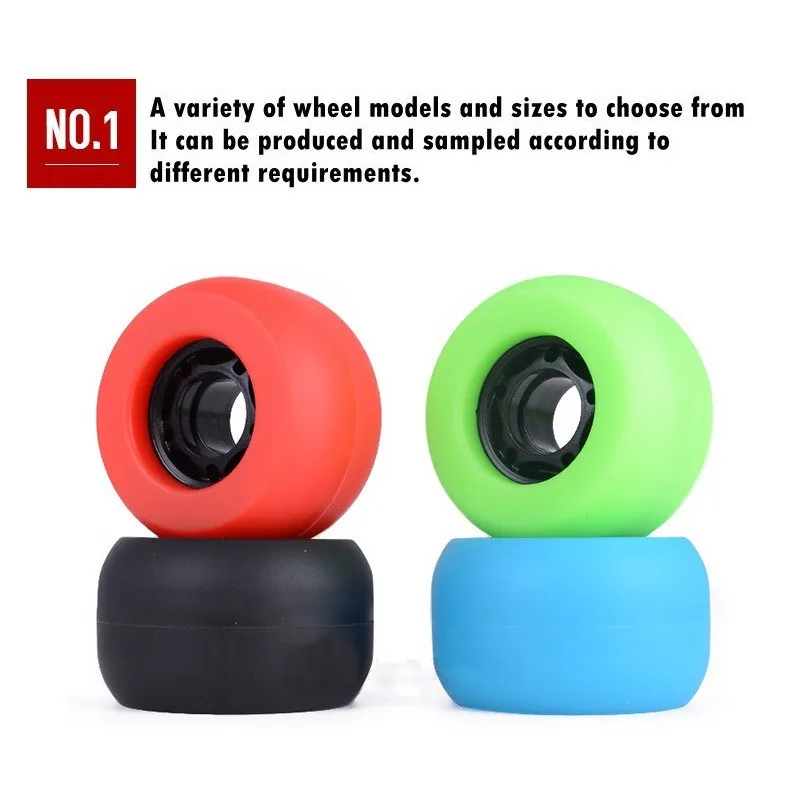 Professional Double Rocker Customized Skateboard Wheels 72*43mm EVO SHR78AA Polyurethane Rullebrett PC | Спорт и развлечения