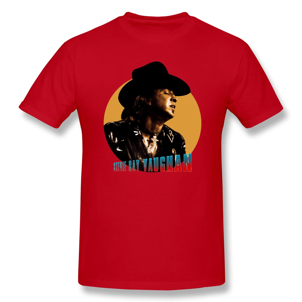 

Stevie Ray And Vaughan Stevie Ray And Vaughan T Humor Graphic Men's Basic Short Sleeve T-Shirt R227 Tees Tops European Size