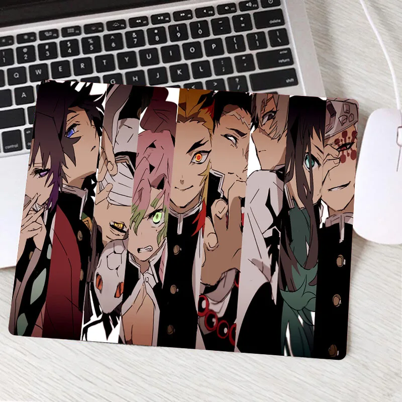 XGZ Kimetsu No Yaiba Аниме Коврик для мыши игровой коврик без блокировки края геймер