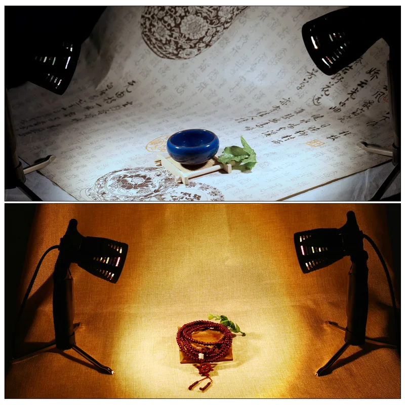 Настольный светильник для фотосъемки светодиодный непрерывный Мини Портативный