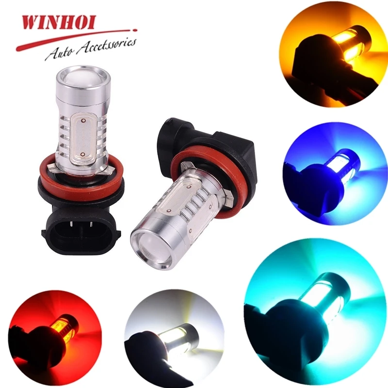 2 шт. автомобильный головной светильник H8 H11 12V 7 5 W 33SMD светодиодный с ксеноновой