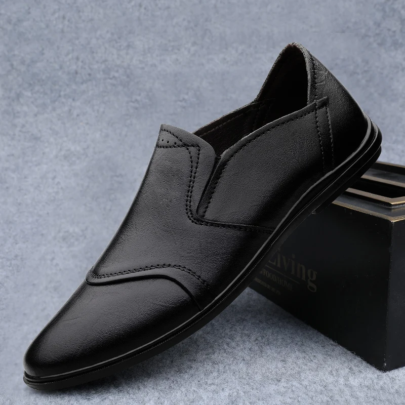 

Брендовая новая стильная мужская спортивная рубашка с короткими рукавами мокасины; Мужские лоферы; Повседневная обувь из натуральной кожи,...