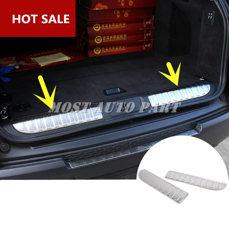 Накладка на порог заднего бампера для Land Rover Range Sport 2014 2019 автомобильные