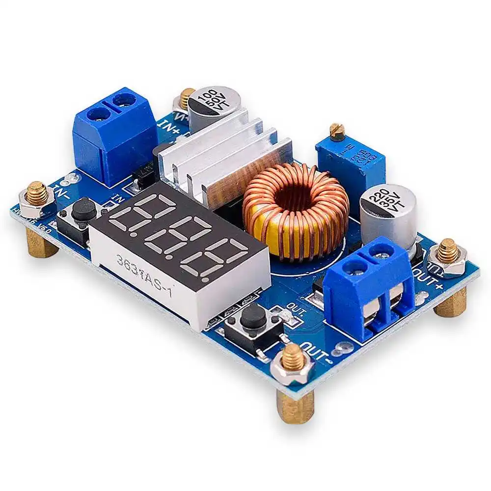 OcioDual вольтметр преобразователь Напряжения DC 5A 75 Вт понижающий Arduino XL4015