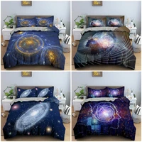 science fantasy style bedding set modern technologies pattern duvet cover artificial intelligence bedclothes home textile 23pcs