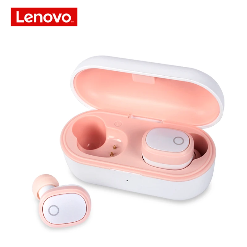 Lenovo Bluetooth наушники 5 0 TWS True беспроводные стерео гарнитура Музыка бас двусторонние