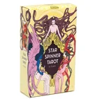 81 шт. Спиннер в форме звезды карты Таро английская версия оракул гадание Судьба Игра настольные игры Игральные карты с PDF руководством