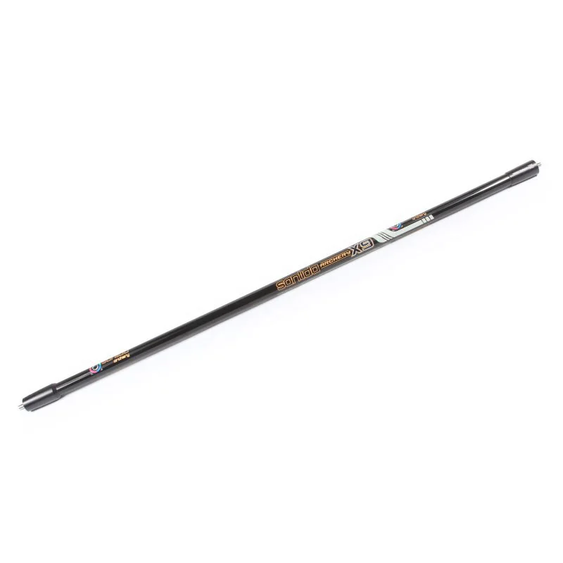 Sanlida Archery X9 Стабилизатор Длинная стойка 26" или 28" 18мм Углеродный рекурвный лук Черные аксессуары Цельный