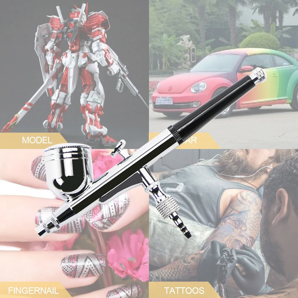 

Popular And Practical Useful 0.3mm Airbrush Pen Cosmetic Foundation Makeup Art Design Black Ice Spraying Paint Color Gun