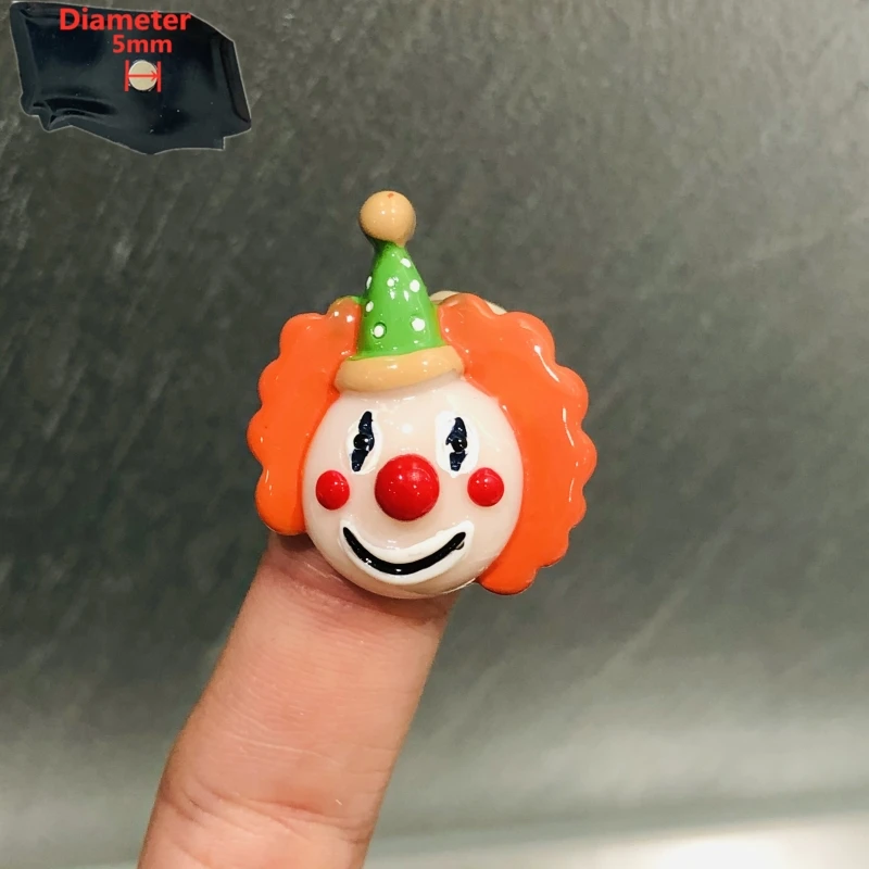 22 шт. Детские полимерные магнитные игрушки в виде медведя лошади Льва клоуна мыши