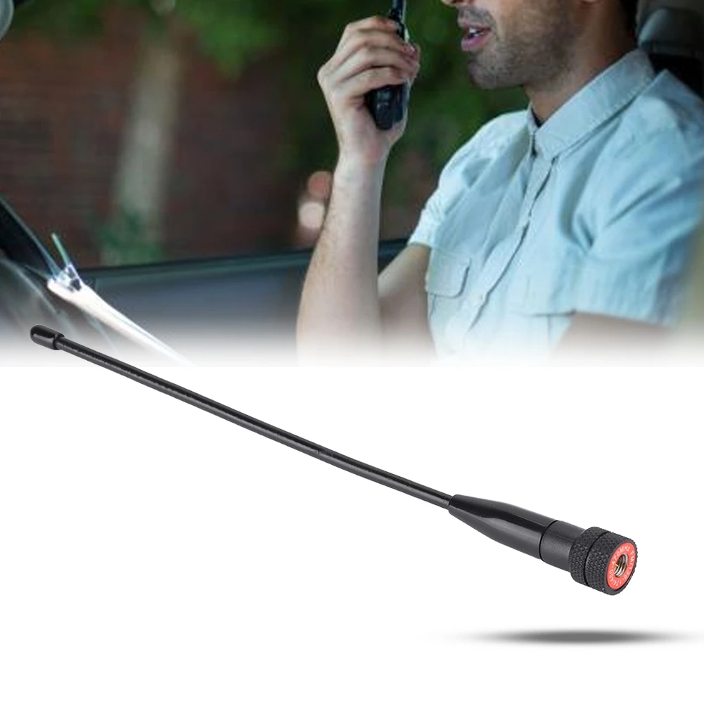 Портативная стабильная антенна сигнала 669C SMA-M VHF/UHF двухдиапазонная для
