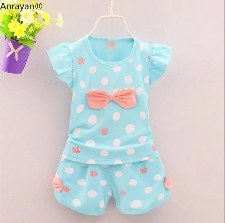 Платье с цветочным принтом для новорожденных девочек, сарафан трусики, летнее пл