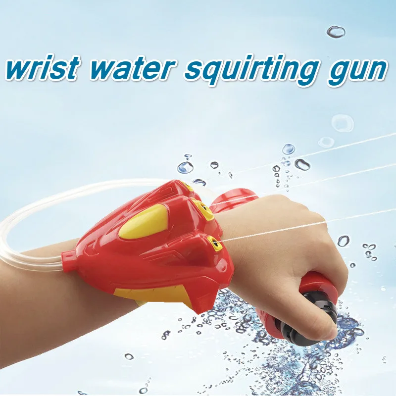 

Summer Wrist Water Toy Gun Squirting Gun Holding Water Gun Outdoor Beach Bath Toy Water Jet Interactive Water Toys for Children