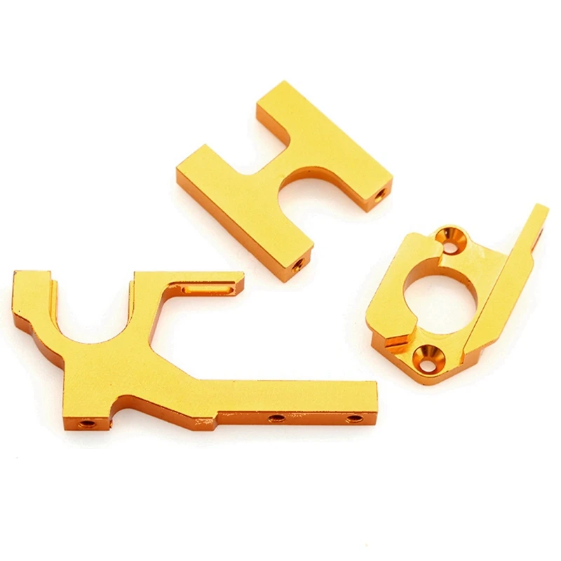 

Metal Motor Mount Base Bracket Holder Center Gear Mount Set for Wltoys 104001 1/10 RC Car Upgrade Parts Accessories