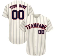 custom men baseball jersey button down shirts design printed team uniform name number