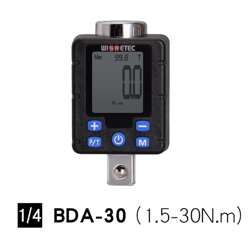 

1 Set Steel High Precision Torque Adapter Adjust Electronic LCD Digital Wrench