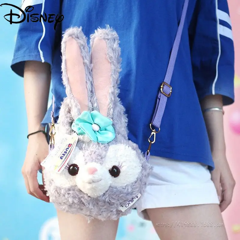 

Disney Star Dew Bag Children's Shoulder Bag Size Bag Plush Shoulder Bag Rabbit Lady Coin Purse Mobile Phone Bag