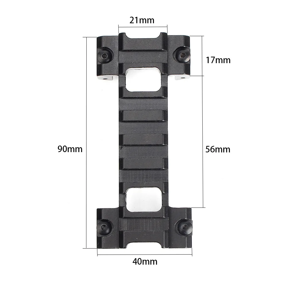 

For Marui MP5 G3 Series Airsoft 20mm Picatinny Weaver Tactical Scope Rail Dovetail Guide Bracket Mount Base Hunting Accessories