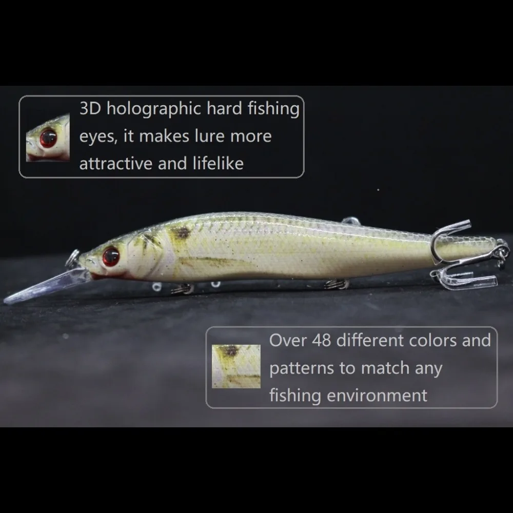 Рыболовная приманка wLure HM817 16 г 13 см для глубокого погружения|Наживки рыбной