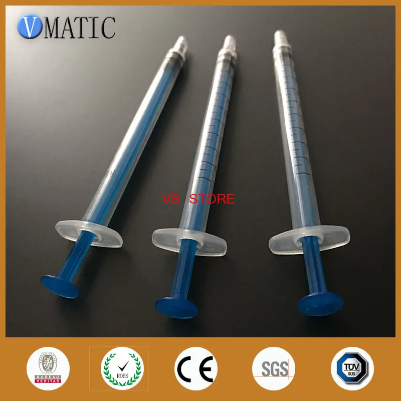Free Shipping 50 Sets 1ml 1cc Industrial Glue Syringe / Dispensing With Orange Cap/Stopper | Обустройство дома