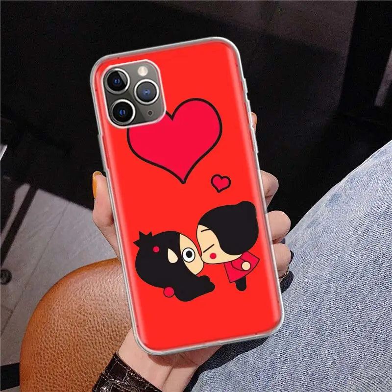 Чехол для Apple iPhone 11 12 13 Pro XR X XS Max 7 8 6 6S Plus + мини-чехол с рисунком |