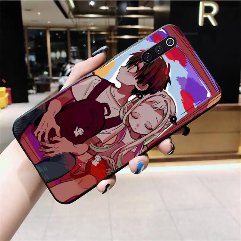 Чехол Hanako-kun с аниме унитаз черный мягкий чехол для телефона Xiaomi Mi10 10Pro 10 lite Mi9 9SE 8SE