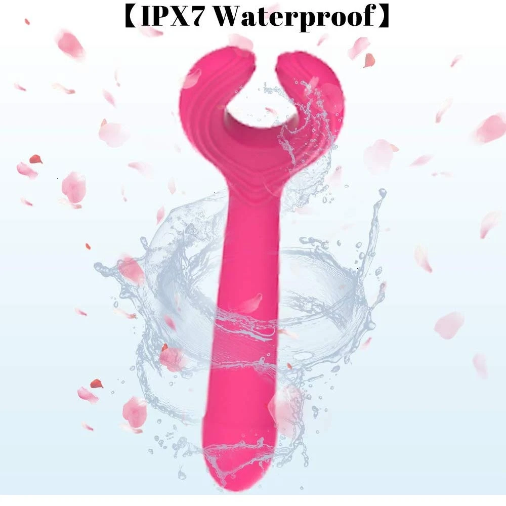 Вибратор для точки G с 3 моторами стимуляции вагинального клитора пениса